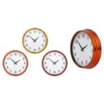 Renkli Krom Duvar Saati Promosyon Ürün