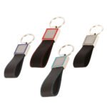 Metal Plakalı Deri Anahtarlık Promosyon Ürün