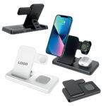 4'ü 1 Arada Kablosuz Şarj Standı Promosyon Ürün