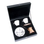 Kadife Kutulu Türk Kahvesi Seti Promosyon Ürün