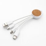 3'lü Mantar Şarj Kablosu Promosyon Ürün